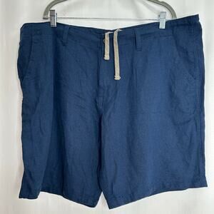 Lucky Brand men’s linen shorts size 40 x 8.5 blue